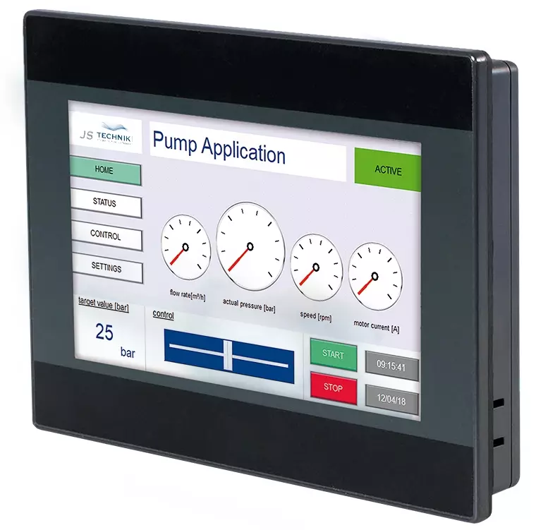 EASYdrive Touch bedieningsterminal