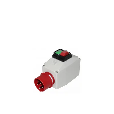 Stroomonderbreker met behuizing incl. 16A CEE 0,09 tot 15kW