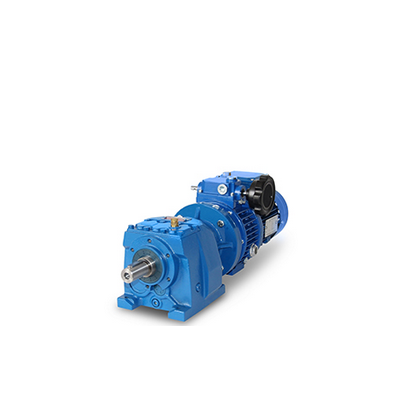 Rechte Motorreductoren met handwiel - snelheidsregeling 0,25kW - 3,0kW