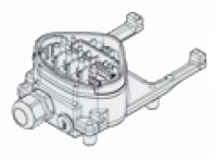 Adapterplaat EASYdrive maat C muur