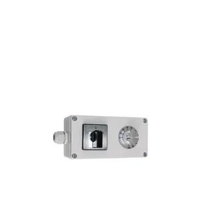 Externe schakelaar met L-0-R-schakelaar en potentiometer